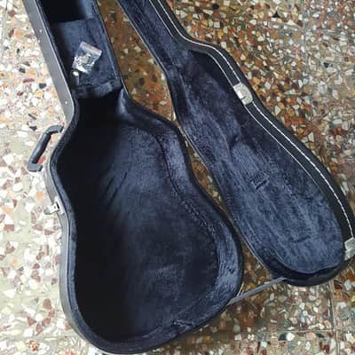 No Name Hard Acoustic Guitar Case 2010.s - Black image 2