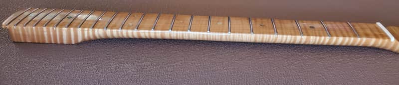 Roasted 5A flame maple neck image 1