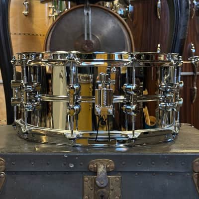 NEW Sonor 6.5x14 Kompressor Steel Snare Drum image 2
