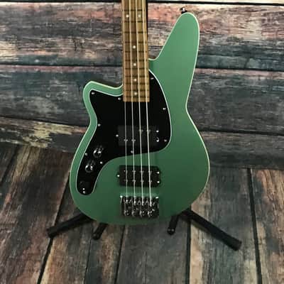 Reverend Left Handed Mercalli 4 Electric Bass - Metallic Alpine image 2