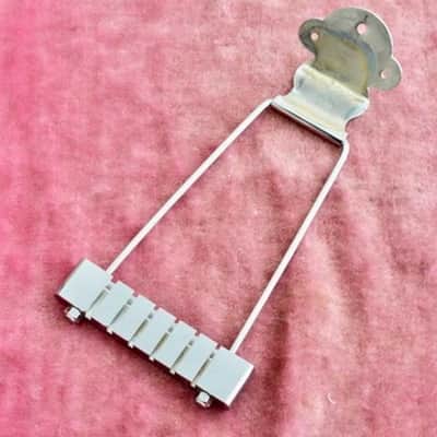 Vintage 1965 Gibson Chorme Trapeze Tailpiece Complete ES-335 Es335 ES-335tdc 125 image 5
