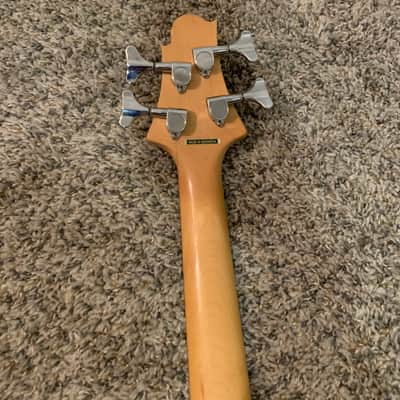 Samick Corsair MCR-1 Mini Bass Guitar - Red image 4