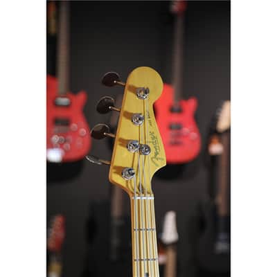 FENDER American Professional Classic Jazz Bass MN Faded Dakota Red image 4