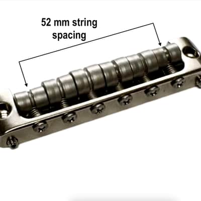 Bensonite J Mascis (AOM, TOM) Mod - Jazzmaster Bridge - Nickel Plated Brass image 8