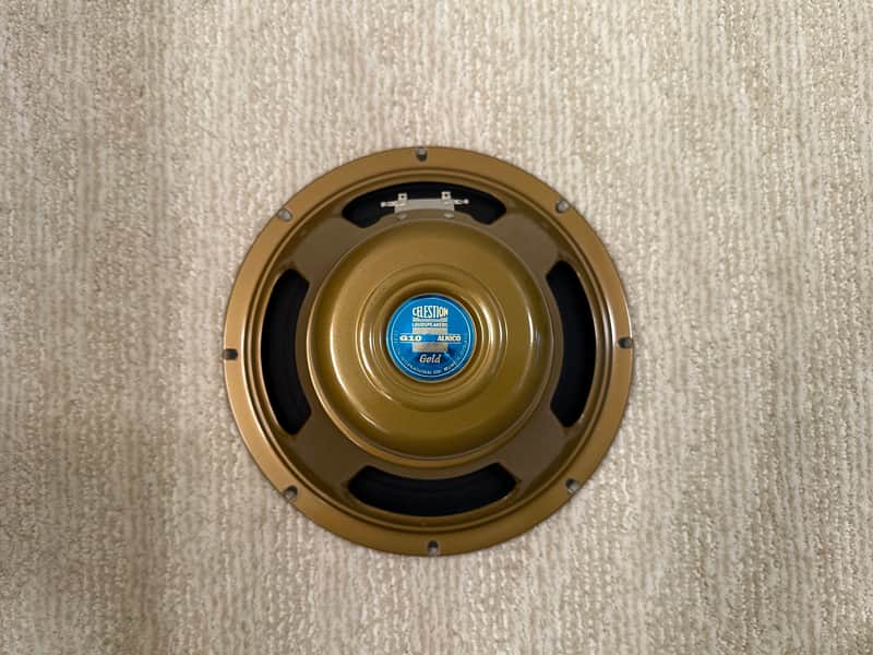 Celestion G10 Gold 10" 40-Watt 8ohm Guitar Amp Speaker 2020s - Gold
