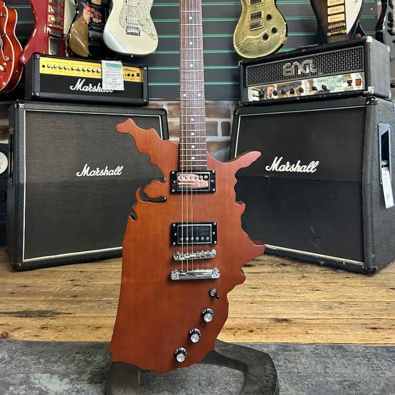 2005 Epiphone USA Map Guitar Natural Satin