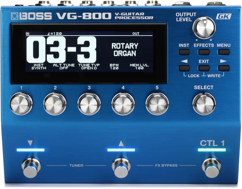 Boss VG-800 V-Guitar Processor for Guitar and Bass image 1