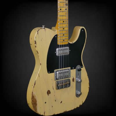 Nash T-2 HB - Heavy Relic Butterscotch Blonde T2HB - Lollartrons - Ash body - With Case image 2