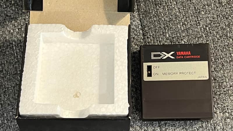 Yamaha DX7 Data RAM Cartridge image 1