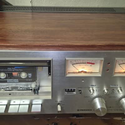 Pioneer CT-F8282 vintage cassette deck recorder RESTORED WALNUT VENEER 1974 image 1