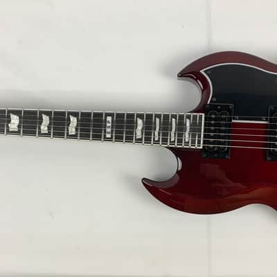 ESP E-II Viper Electric Guitar See Thru Black Cherry + ESP Case - B-Stock - EII E II image 10