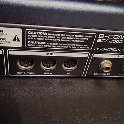 Behringer B-Control BCF2000 MIDI controllers in excellent condition image 10