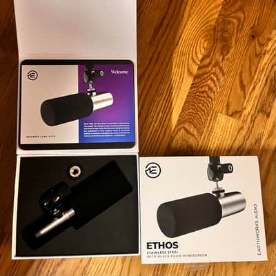 Earthworks ETHOS Supercardioid Broadcast Condenser Microphone 2021 - Present - Silver image 3