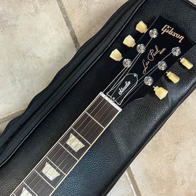 2024 Gibson USA Les Paul Studio Electric Guitar Ebony image 6