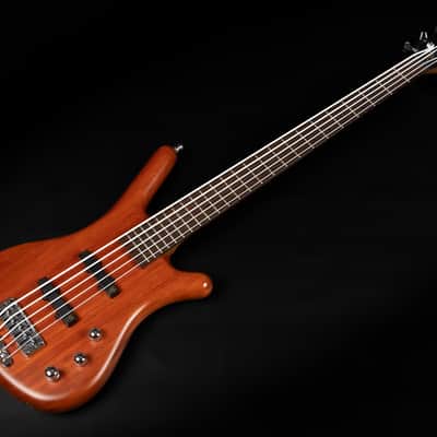 2017 Warwick Teambuilt Pro Series Corvette Bubinga 5A - Natural Transparent | German 5-String Electric Bass Ovangkol Neck Active / Passive Electronics image 5