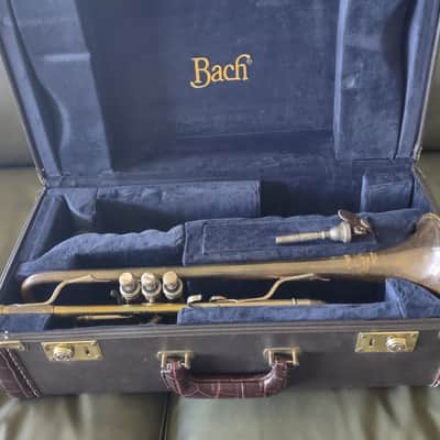 Bach Mercedes New York Bb Trumpet 1st Valve Trigger 3rd Valve Slide 1934 image 1