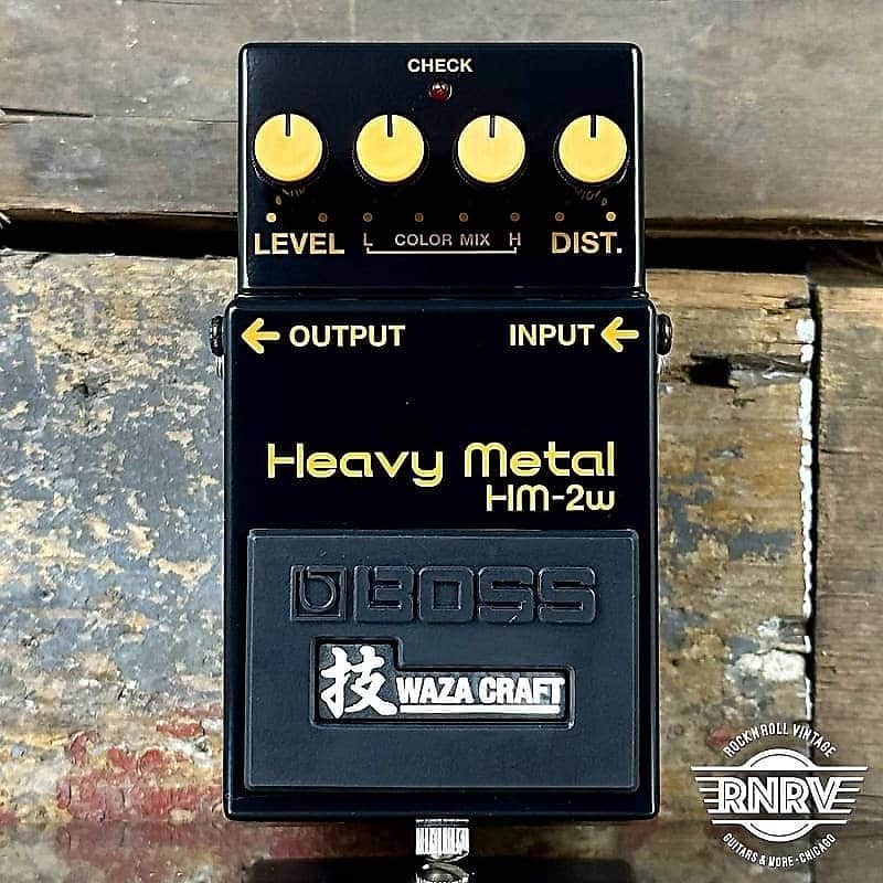Boss HM-2W Waza Craft Heavy Metal Distortion Pedal image 1