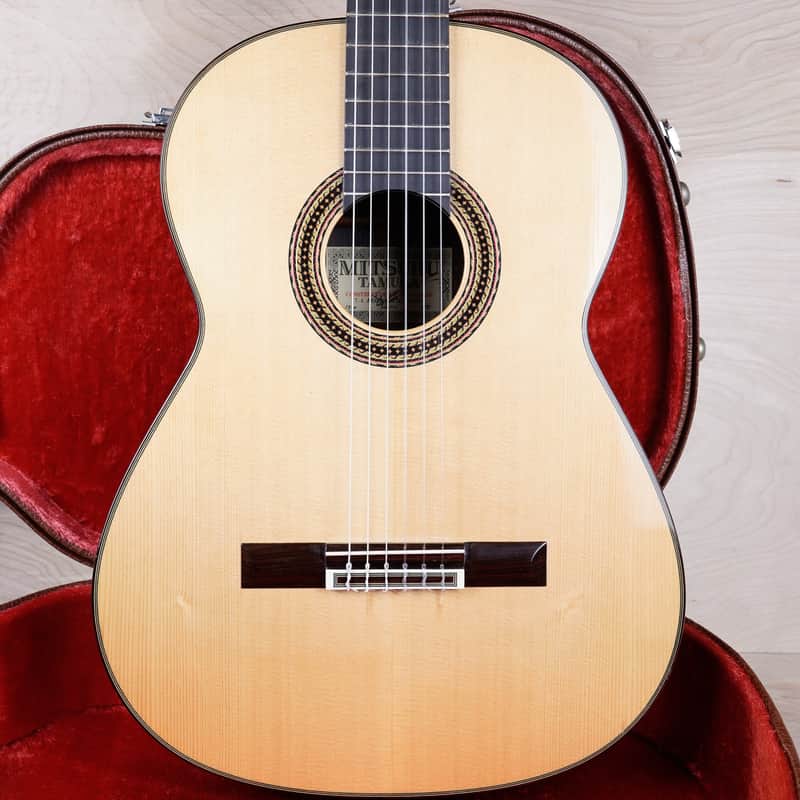 Mitsuru Tamura No. 1500 Classical Concert Guitar MIJ 1978 Natural w/ Hard Case image 1