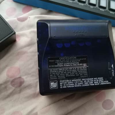 Sony MD Mini Disc MD MZ R500 2001 - Blue image 8
