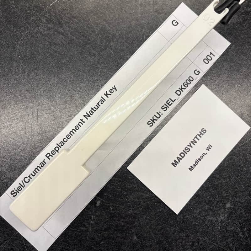 ORIGINAL Fatar Replacement G Key for Siel DK-600/Opera, DK-700, DK-80; Crumar Bit One, Bit 99 image 1