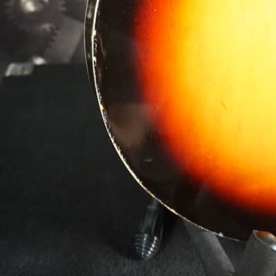 Teisco 1424 Vintage MIJ Semi-Hollow Electric Guitar Sunburst w/ Tremolo – Japan 1960s image 18