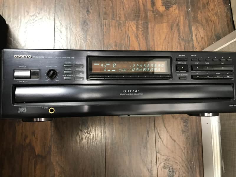 Onkyo DX-C606 Black image 1