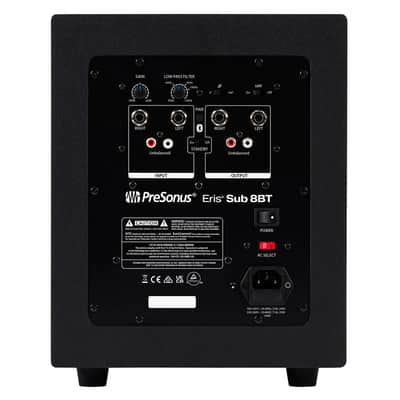 PreSonus Eris Sub 8BT Compact 8" Powered Studio Subwoofer Active Sub w/Bluetooth image 3