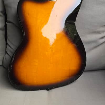 Hüttl - Beat Star German Vintage E-Guitar 1965 (similar to Höfner) image 14