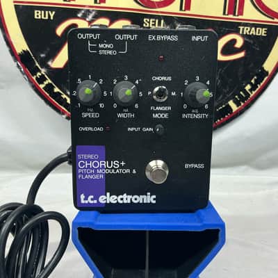 TC Electronic SCF Stereo Chorus+ plus Pitch Modulator & Flanger Pedal with Box 2000s image 2