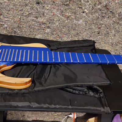Ramsay: RMI RAMSAY: Vincent Bertolani Sonata VI signature model. 6 String bass guitar 2023 - ATLANTIC blue, Refinished in US 2024 image 18