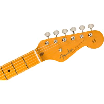 Fender 70th Anniversary American Vintage II 1954 Stratocaster Maple Fingerboard - 2-Color Sunburst image 6
