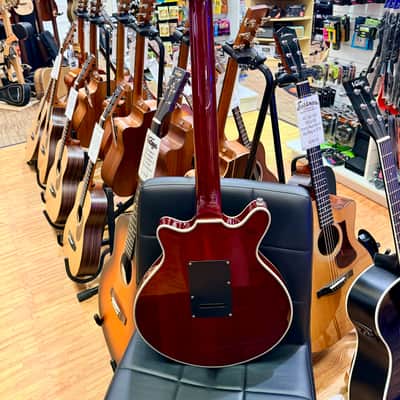 ⚡️2003⚡️ Burns London Brian May Signature Red Special~ Cherry Red Korean Made! image 16