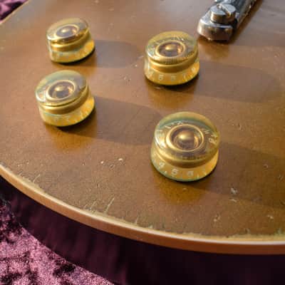 Dax&Co. Heavy Aged Gibson Les Paul Classic 2014 Goldtop Relic Conversion! image 7