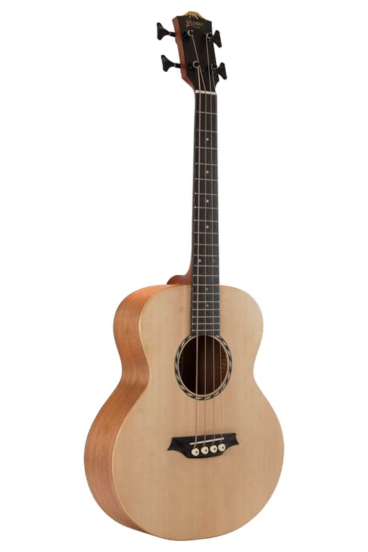 Bromo BAT 8E Solid Top Acoustic Bass Guitar w/ Pickup image 1