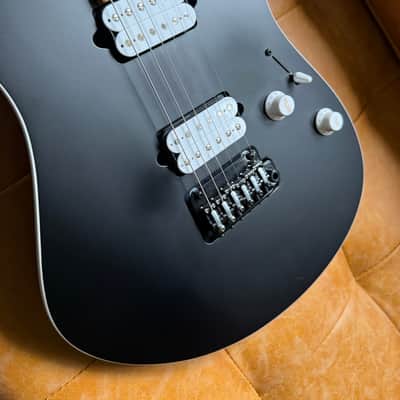 Suhr Modern Custom – Serial #77774 – Black Satin – HH – Roasted Maple Neck – Local Pickup Only Chrome Hardware Included image 9