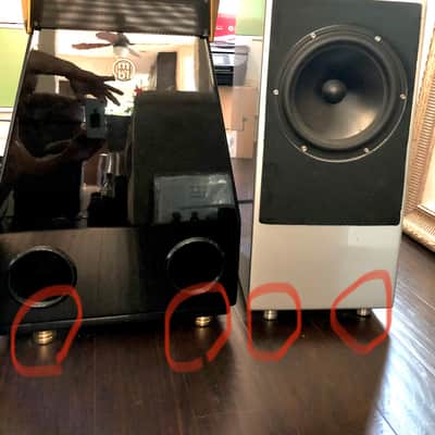Wayne's Audio 4 X WAT Turntable CD Amplifier Speaker Audio Ball Shock Absorber Isolation Feet Footer image 9