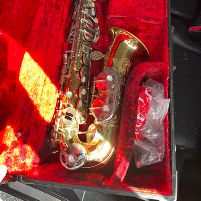Vintage Evette and Schaeffer Alto Gold Lacquer image 20