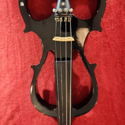 Cecilio HVPV-30 Electric Violin - Black-New Strings-Pick Up Works Great image 4
