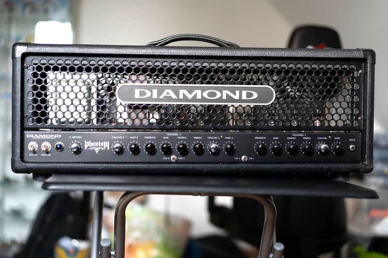 Diamond Phantom 100W All-Tube Guitar Amp Head - Made in USA image 1