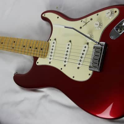 Fender Stratocaster Strat 2004 Candy Apple Red USA 50th Anniversary Clean with case image 16