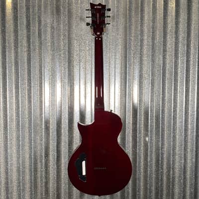 ESP LTD EC-201 Flat Top See Thru Black Cherry Gutar EC201FTSTBC #0750 Used image 12