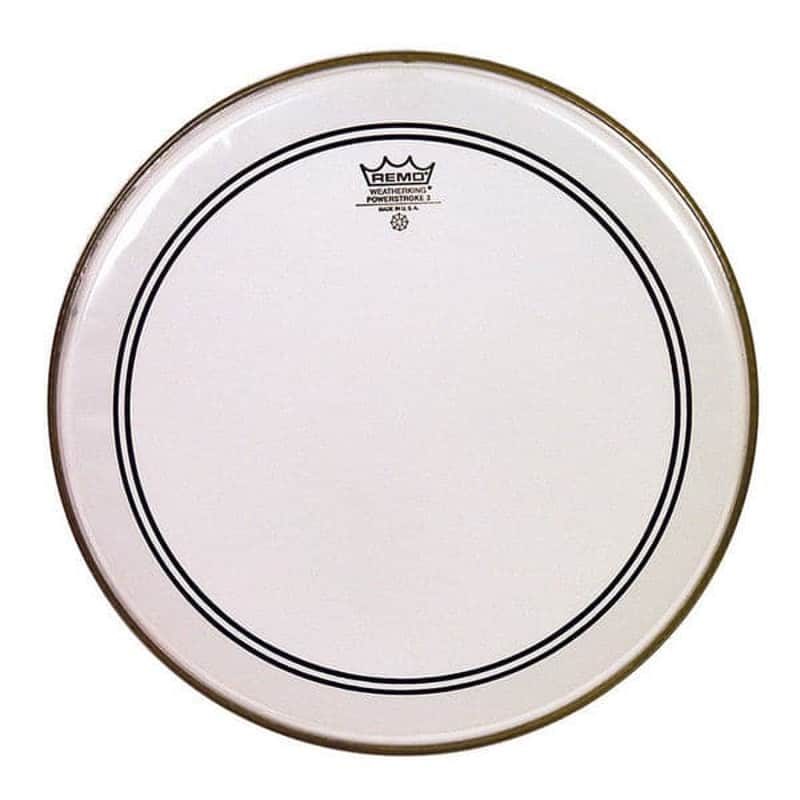 Remo Powerstroke P3 Clear Bass Drumhead 26" w/Impact Patch image 1