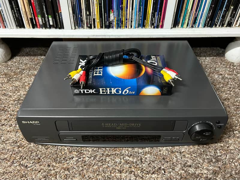 Sharp VC-A542U VCR Video Cassette Recorder VHS Player w/ Cables TESTED ✅ image 1