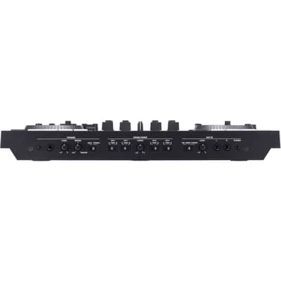 Roland DJ-707M 4-Channel DJ Controller, PROX XS-DJ707 Case, Tascam TH02, (2) XLR Cables Bundle image 5
