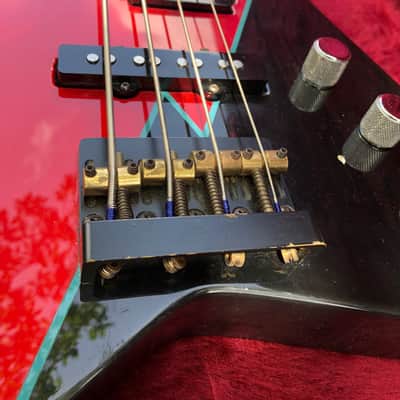1984 Charvel Shazam Lightning Bolt Star Bass, San Dimas Era USA MADE ORIGINAL image 22