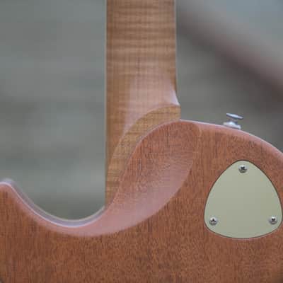 Patrick James Eggle Macon Single Cut Semi Hollowbody - Nitro Tobacco Burst image 13
