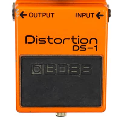 1980 Boss DS-1 Distortion Pedal Orange w/Long Dash, Silver Screw, Black Label and TA7136AP Chip #9500 image 2