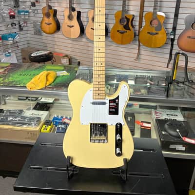 Fender 0115112341 American Performer Telecaster, Maple Fingerboard - Vintage White image 1