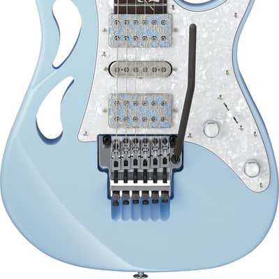 Ibanez Steve Vai "PIA" Signature Edition E-Gitarre 6 String - Blue Powder + Case image 1