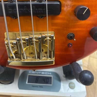 Pedulla Buzz Bass 1987 Orange Burst image 13